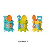方塊鳥海灘小章魚沙灘桶, , large