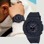 CASIO 卡西歐 G-SHOCK 街頭軍事系列 八角 電子錶-黑 GA-2100-1A1, , large