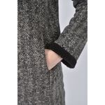 (M) uniqlo質感連帽黑色外套二手衣, , large