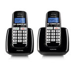 Motorola S3002 黑 大字鍵DECT無線雙機, , large