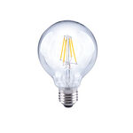 [樂施達]LED 燈泡 大球泡型 6.5W E27 節能 黃光 可調光（G25）, , large