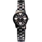 ORIENT 東方錶 iO系列 時空愛戀甜蜜女錶-黑/25mm WI0021QB, , large