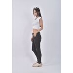 (M) YING CHOI丹寧牛仔緊身黑色長褲二手衣, , large