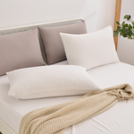 【FOCA】Kongyun White | Professional nursing grade 100% ultra waterproof mattress protector - Double extra large, , large