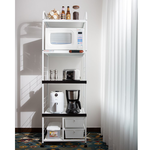 2pull-out panel, 2 drawers,5-tier rice bucket storage rack, , large