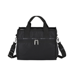 Lesportsac Large East/West Top Handle Tote 斜背手提托特包 兩用包 側背包 送禮 禮物 女包(永恆黑), , large
