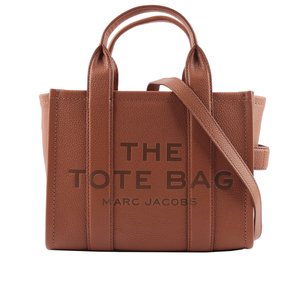 MARC JACOBS THE LEATHER TOTE 粒面皮革小款托特包/堅果棕