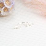 【Angel & Me】天使 夢想 翅膀 Wing s925 純銀 一對 耳環 耳夾 生日 聖誕 情人節 禮物, , large