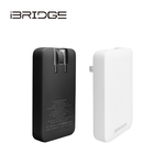 iBRIDGE GaN 65W Ultra-thin Rapid Power Supply-Dual Type-C-White, , large