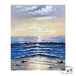 【御畫房】 手繪抽象油畫 美侖美奐 50*60cm, , large