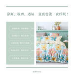 【帕瑪PAMA】40S 50%萊賽爾纖維兩用被床包組/雙人/彩陽之花, , large