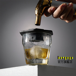 [巴果果]六角煙燻雞尾酒蓋  煙燻罩木蓋 煙燻罩 調酒木屑 分子調酒 調酒煙燻   雞尾酒煙燻蓋罩SG2-PSC-03-BK, , large