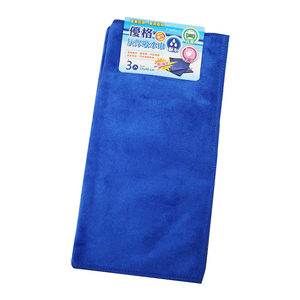 優格灰厚吸水巾-34x48cm-3條入x6組