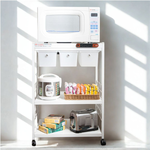  3 drawers, 3-tier shelf, , large