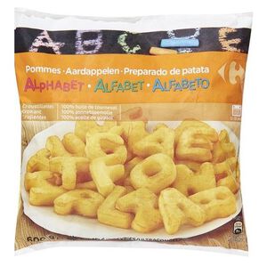 C-Alphabet Shaped Potatoes