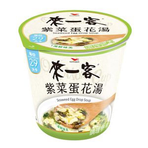 來一客杯湯紫菜蛋花湯