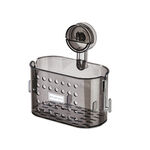 towel storage basket (gray), , large