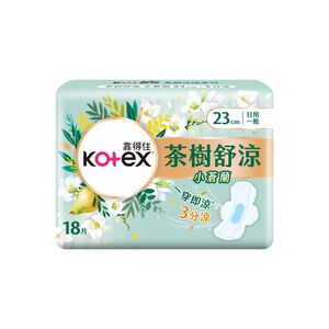 Kotex tea tree freesia 23cm 18p