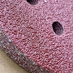 8-hole/110V round sander/accessory: 50 pieces of 60-grit sandpaper, , large