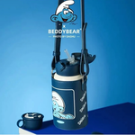 【BEDDYBEAR】Bear Four-Leaf Clover Children's Thermos Flask 630ml, , large