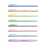 【Pentel 飛龍】FITLINE 雙頭螢光筆 粉彩色系 3.5/0.9mm /支 SLW11P - 粉彩紫, , large