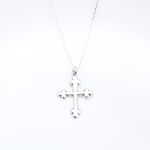 【Angel & Me】花蕾 十字架 (大) Budded Cross クロス s925 純銀 項鍊 情人節, , large
