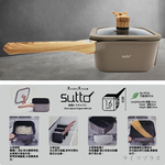 SUTTO方形四角平底鍋-16cm, , large