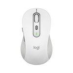 【 Logitech 羅技 】M750 珍珠白 大手用 靜音 多工 無線 滑鼠, , large