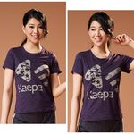Kaepa女運動機能衣 大LOGO印花 KA2104, , large