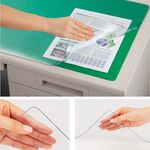 《C&B》DESK MAT透明桌墊 / 地墊 -120*60CM 台灣生產, , large