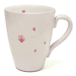[豐名日本餐具] 4.0"馬克杯 粉引粉櫻花 / C04MG0-52-2, , large