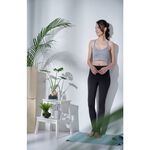 YOGA FLOW Ashly Bra - 交織細帶短版上衣 - 石板灰 Stone Grey, , large