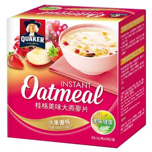 Quaker Instant Oatmeal-Fruit And Yogurt