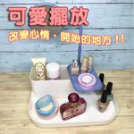 GS MALL 化妝品飾品收納盒 附鏡子 桌面收納 收納架 化妝品盒 收納盒 飾品收納盒 化妝品 飾品收納 收納盒, , large