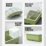 【CITY STAR】食品級矽膠8格大冰塊附蓋模具盒, , large