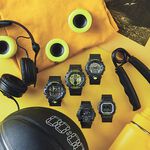 CASIO 卡西歐  G-SHOCK 點陣迷彩LED雙顯錶(GA-800DC-1A), , large