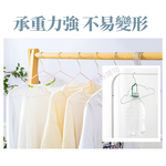 Mimi Shopping Adult clothes hanger, 灰色10入, large