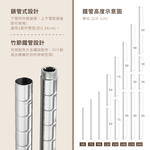 KIWISH 120X24 Multi-Size Storage Rack Heavy Duty Metal Shelving Unit, Made in Taiwan, Free Shipping, , large