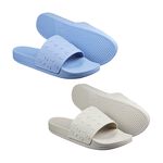 DIADORA迪亞多那 摩登時尚運動拖鞋 女鞋 簡約 素色 空氣感 不吸汗 好穿脫 柔軟 吸衝 耐磨 防滑 紫藍 米, , large