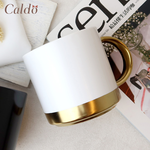 Matte gold handle mug  -  L-LAM226WH, , large