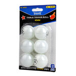 One Star Table Tennis (White)(6 Pcs), , large