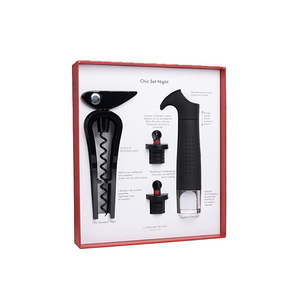 LDV-Chic Set Monsieur Vacuum Opener Set - Black