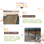 【Hampton 漢汀堡】葛瑞斯皮面吧台椅(椅腳75公分)-石頭灰, , large