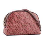COACH Madi Monogram 塗層帆布拼皮革拉鍊貝殼包/胭脂粉, , large