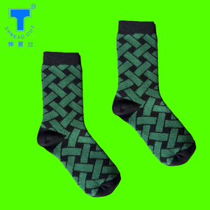 [Runway] Dual-Cylinder Cushioning | Stone-Washed Functional Socks | Women's Bamboo-Weave - green | 1 Pair