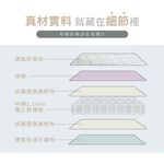 台灣製【藤原傢俬】白色戀人豆腐床-適中偏硬適合全族群, , large
