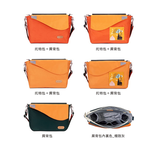 Eco-friendly Crossbody bag & tote bag Two-in-one, Reversible yoyo bag(Canary), , large
