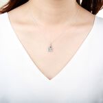 【Angel & Me】幸福 童話 城堡 s925 純銀 兒童項鍊 生日禮盒, , large