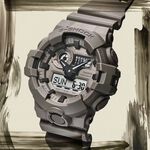 CASIO 卡西歐 G-SHOCK 大地色系手錶 GA-700NC-5A, , large