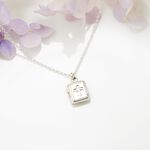 【Angel & Me】Memory of Love Cross S925 Sterling Silver Necklace Bible Locket, , large